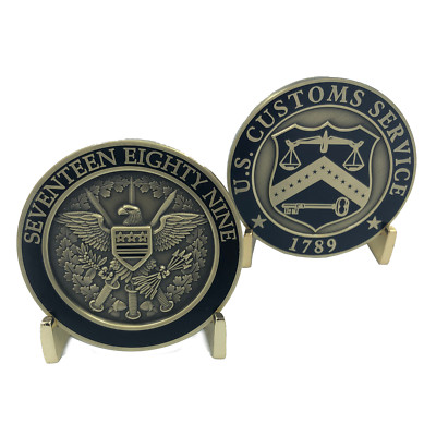 I-021 US Customs Service Legacy Challenge Coin 1789 Hard Enamel Treasury (pre CB