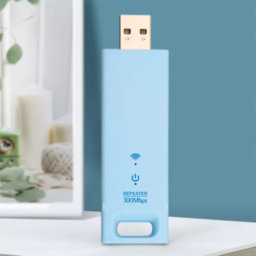 USB WiFi Repeater Portable WiFi Extender Booster Wide Coverage for Home Travel