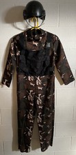Halloween Costume Tactical Army Commando Jumpsuit Kids Youth Large 10/12