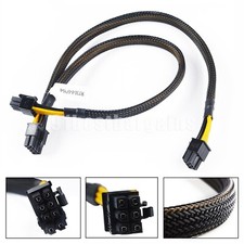 8pin to Dual 6pin Power Cable for DELL R730 and NVIDIA Quadro K6000 GPU 35cm