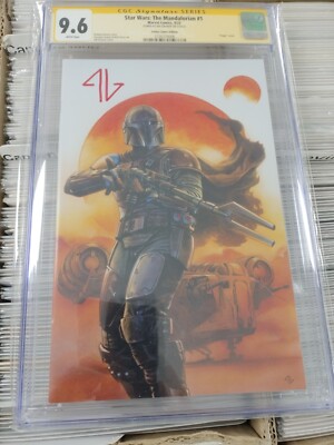Star Wars The Mandalorian 1 Cgc 9.6 Signature Series | eBay