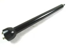 Universal 24'' Straight Steering Column Stainless Steel Black S81077BK-24