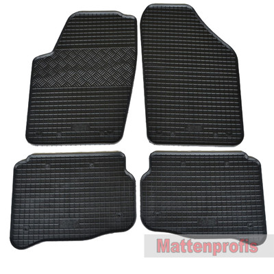 Mattenprofis Gummimatten Gummifußmatten für Skoda Fabia I 6Y ab Bj.1999 - 2007