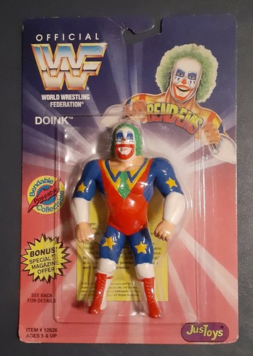 1994 WWF Just Toys Bend-Ems Wrestling Figure - Doi...