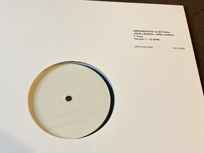 John Lennon TEST PRESSING PROMO VINYL 12'' Mind Games RECORD STORE DAY - BEATLES