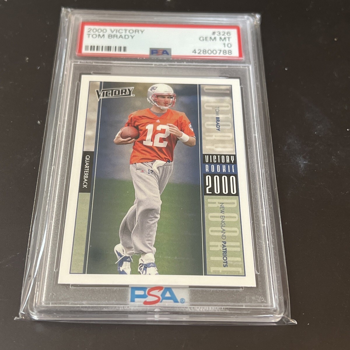 その他 TOM BRADY rc 2000 Victory #326 Tom Brady RC Rookie PSA 10 | eBay