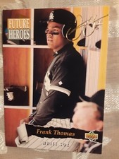 1993 Upper Deck Future Heroes Frank Thomas Insert Card #62 of 63