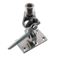 BEAUTIFUL STAINLESS ANTENNA RATCHET MOUNT  6" (S3621-0000)