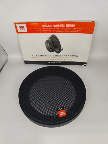 JBL GT Speaker Circle Grill Metal Mesh Cover BLACK - GRAND TOURING SERIES 3-1/2" - Picture 2 of 5