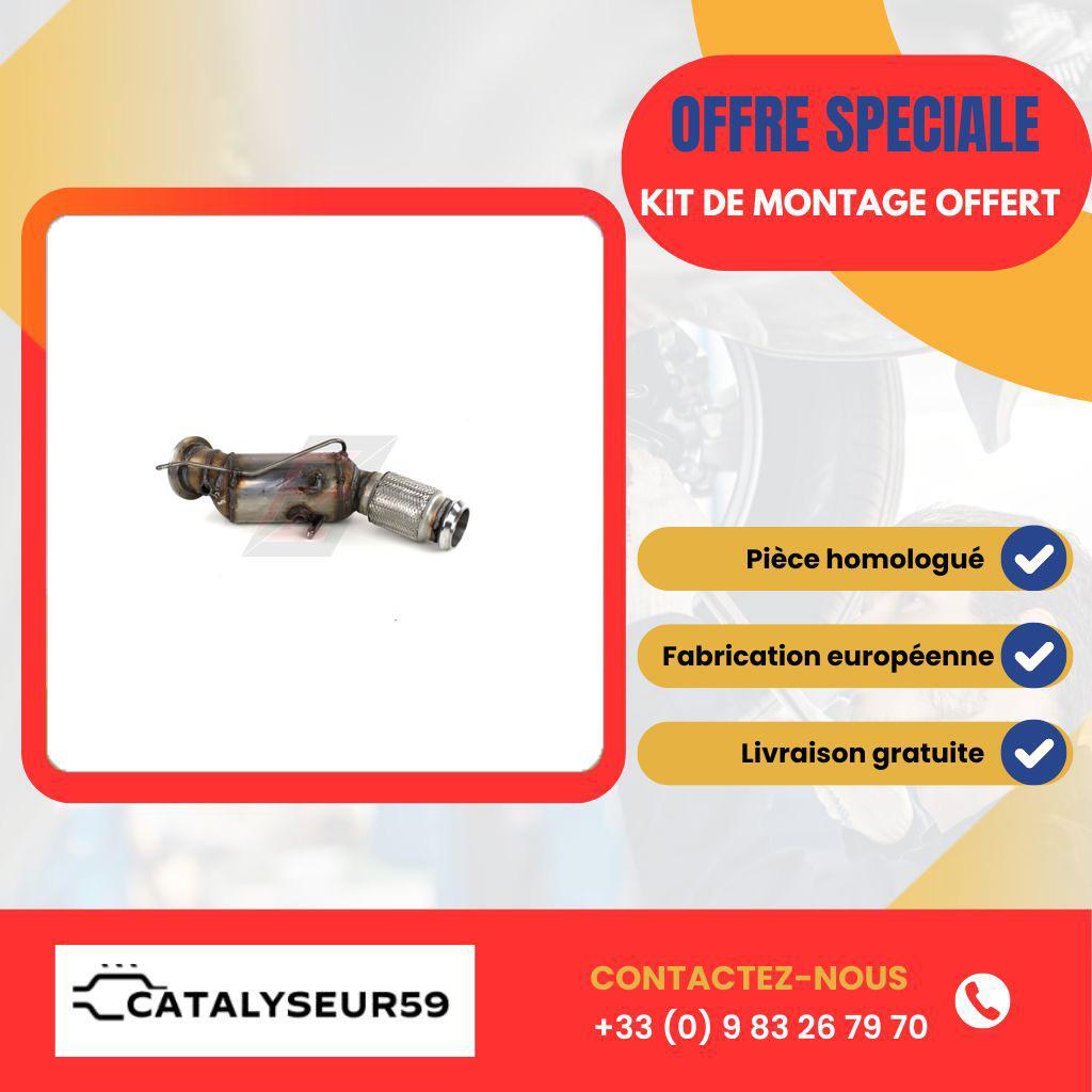 Catalyseur BMW 330i essence résout voyant moteur et perte puissance