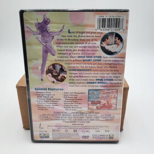 Bye Bye Birdie DVD Janet Leigh Dick Van Dyke Full Screen Widescreen new sealed - Picture 3 of 6