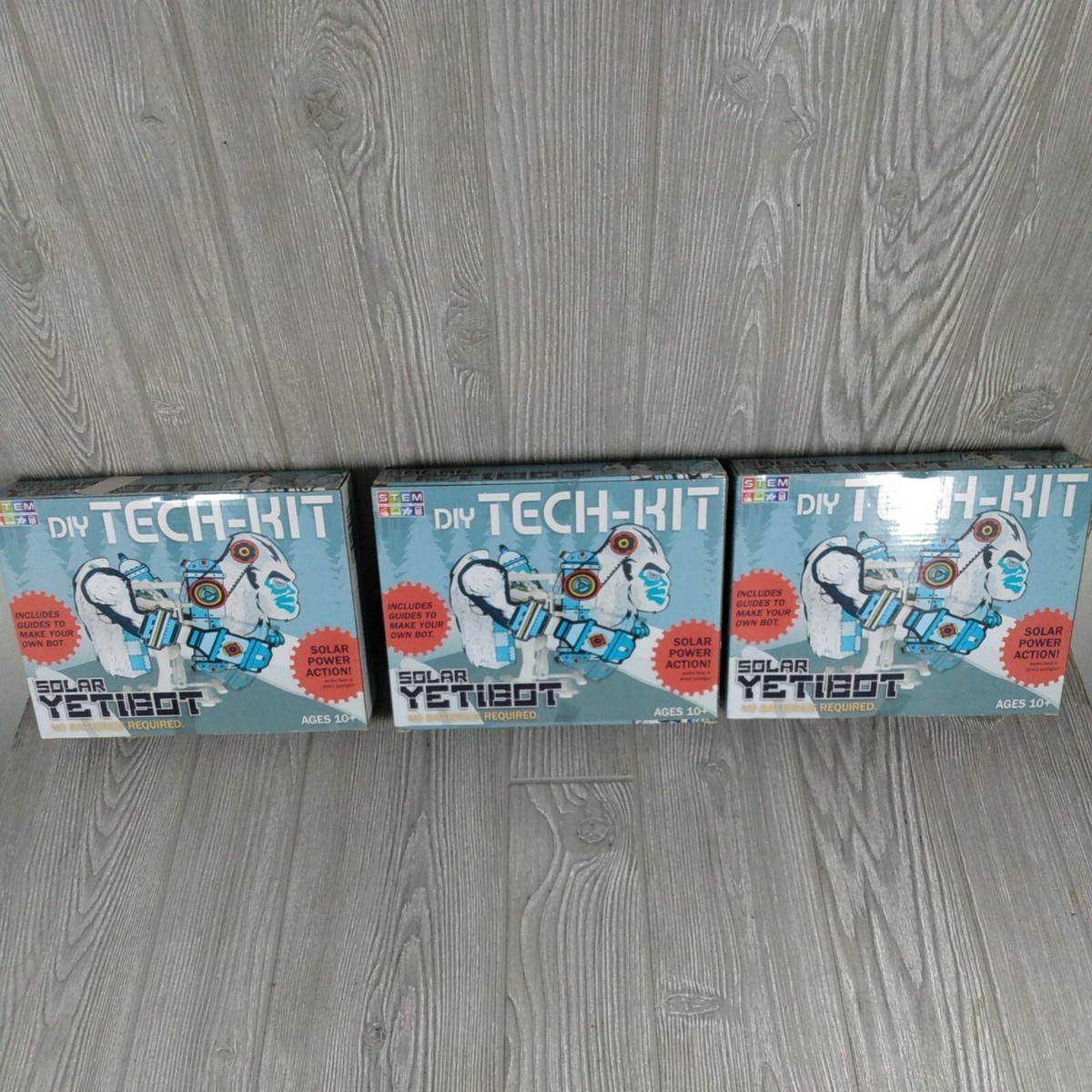 DIY Tech-Kit Solar YetiBot Build Your Own Yeti Robot Powered By The