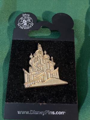 DISNEY PIN LITTLE MERMAID GOLD CASTLE ARIEL KING TRITON