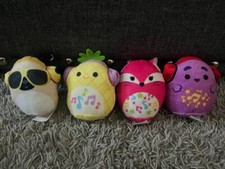 Lot 4 McDonalds Happy Meal Squishmallows Fifi Maui Grimace Prince MINT Plush