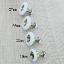 Diameter 19 23 25 27mm Single Replacement Shower Door Rollers Runners Wheels