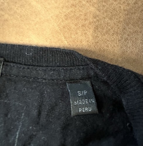 ATM Modal Tee Shirt Black Small Petite Anthony Thomas Melillo Basic Layering - Picture 4 of 10