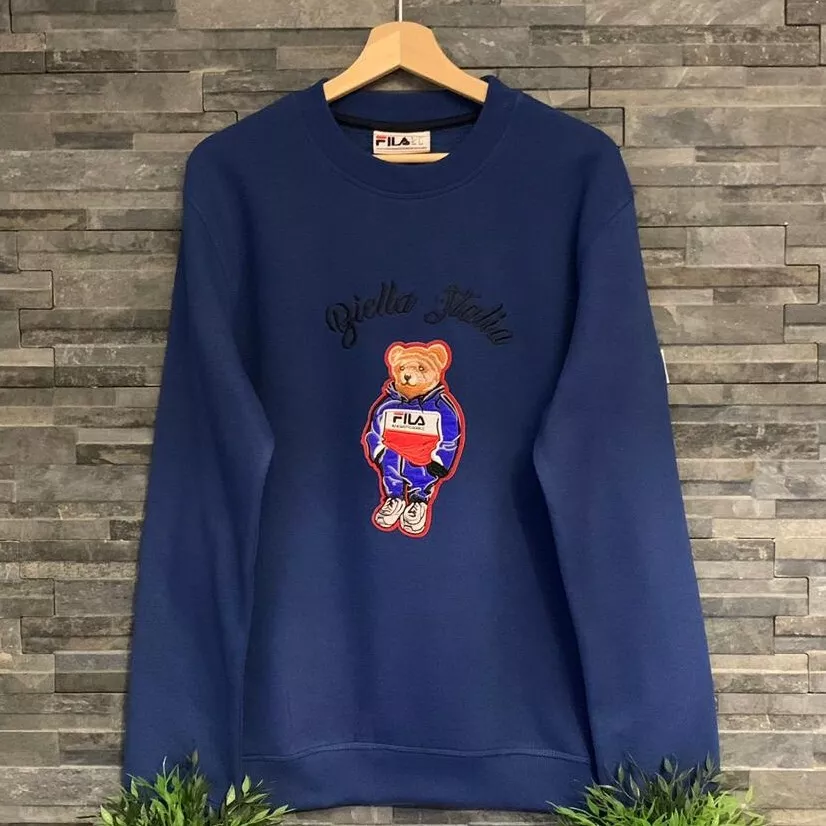 Fila bear best sale hoodie