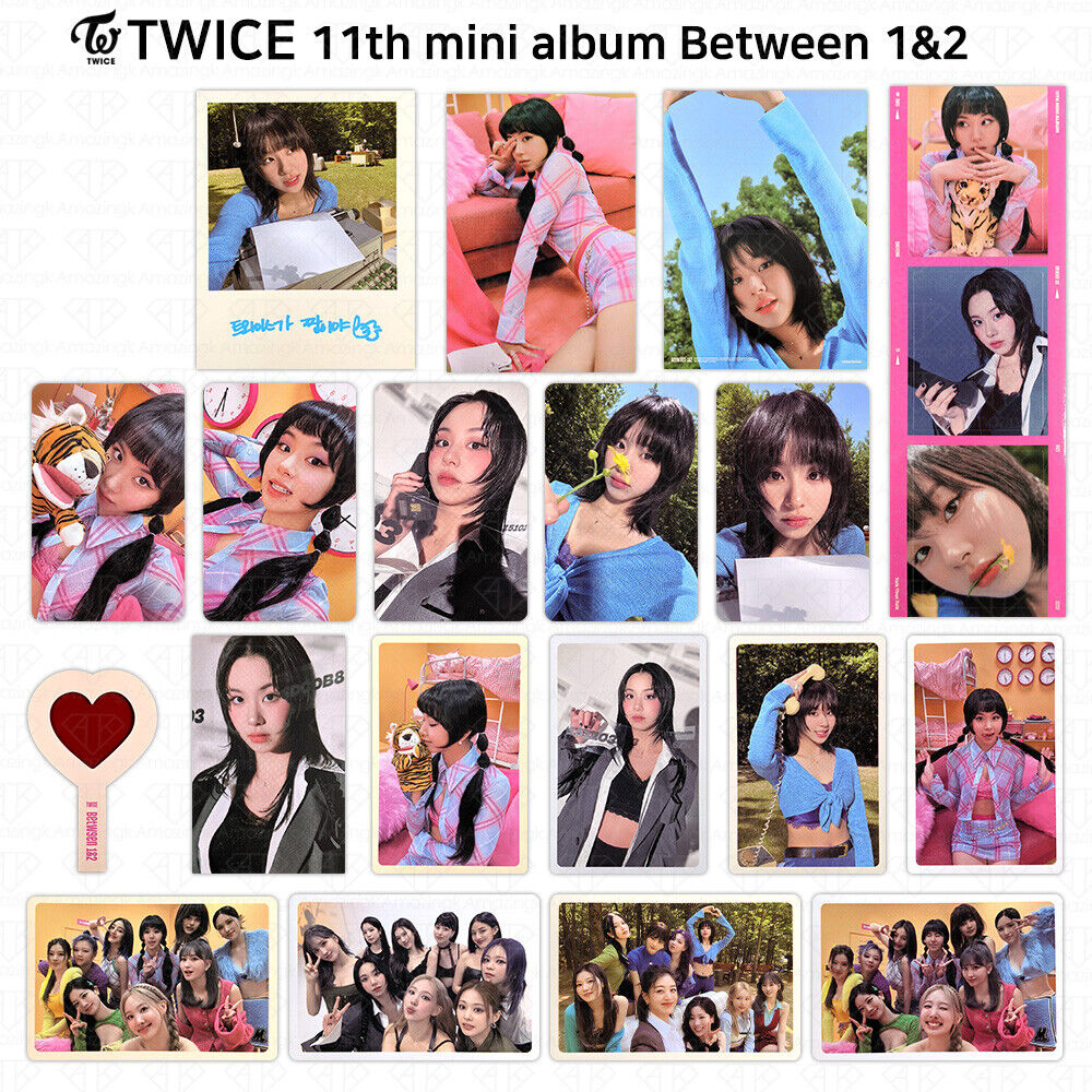 Twice 1 2 Album Details, Twice 1 2 Photocards