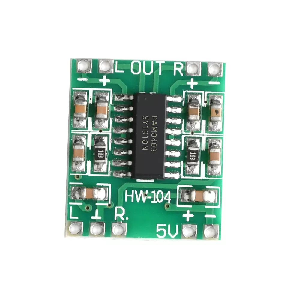 5PCS 2 Channels 3W Digital power PAM8403 Class D Audio Amplifier