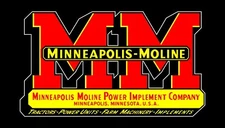 Minneapolis Moline Power Implement Company Vintage Recreated - Sticker Decal
