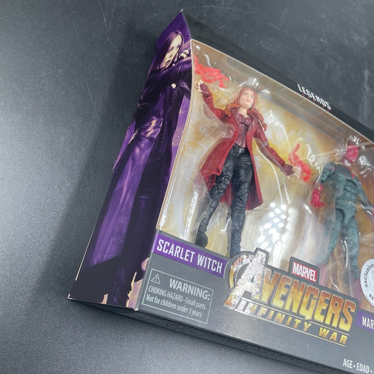 Hasbro Marvel Legends Vision and Scarlet Witch Action Figure