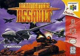 Aerofighters Assault - (Nintendo 64) Game N64 Authentic Cart Only Tested Working
