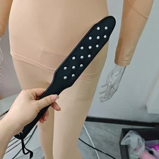 PU Leather SM Spanking Whip Paddle Flogger Couples Slave Punishment Game Fetish 