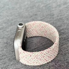 Braided Solo Loop Band For Apple Watch 38mm 40mm 41mm 42mm 44mm 45mm 46mm 49mm