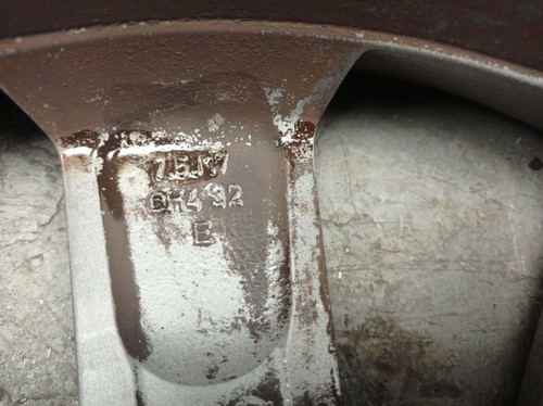 PEUGEOT 308 I (4E,4H) CERCHIO Singolo In Lega 7.5Jx17 ET32 4x108 9673707777 - Bild 8 von 10