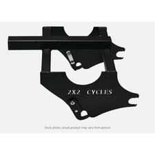 2x2 Cycles Bicycle Carrier Mount Plate for H-D FLH/FLT '96-08 HD-1