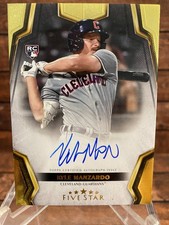 2024 Topps Five Star Kyle Manzardo Rookie RC Auto #FSA-KM Guardians