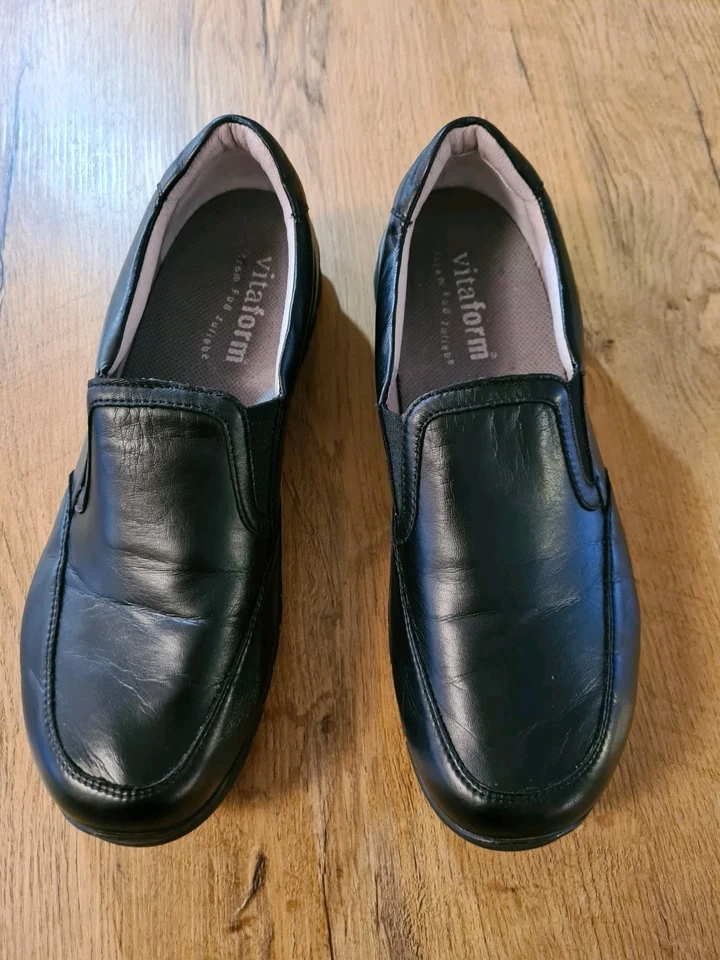 QVC Vitaform Slipper Schuh Halbschuh schwarz Größe 41 - Bild 3 von 4