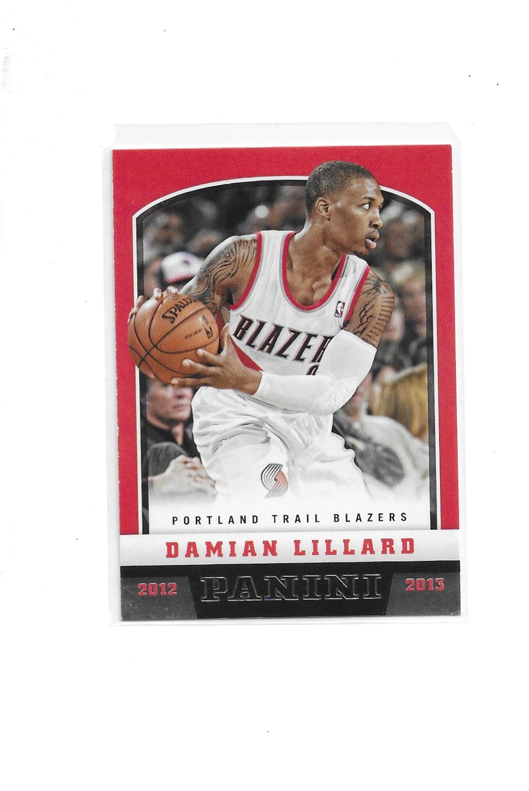 DAMIAN LILLARD 12/13 PANINI ROOKIE CARD #262