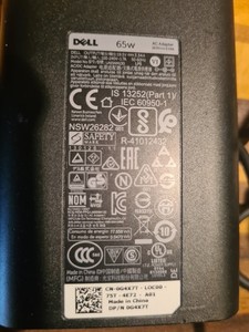 Dell LA65NM130 Netzteil 19,5V 3,34A  65W  für Laptop Notebook gebraucht