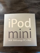 Silver Apple iPod Mini 2nd Generation. 6GB. Polaris branded Sealed.