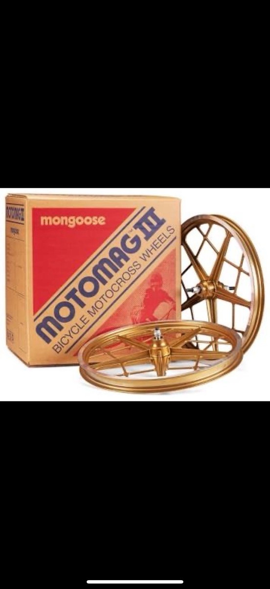 mongoose Motomag III ゴールドホイール Mongoose Motomag III Wheels - Pro BMX Bikes