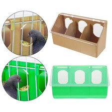 Pigeon Feeder Drinker Feeder Slot Container Hanging Pet Bowl Bird Food Feeding
