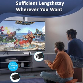 NES Classic Controller Extension Cable & SNES Power Cord - Compatible with Super