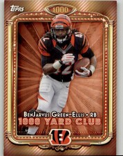 2013 Topps BenJarvus Green-Ellis 1000 Yard Club #27 Cincinnati Bengals