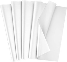 White Tissue Paper 80 Sheets, 14 x 20 Inch Gift Wrapping Bulk Tissue Paper