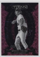 2023 Panini Chronicles Titan Pink Velocity Prizm 7/17 Brady House #14 17zv