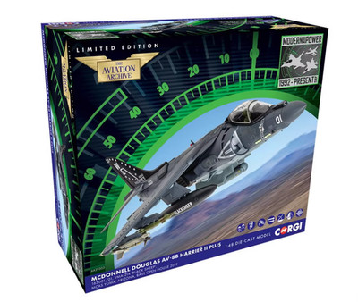 1:48 Corgi 28CM English Electric Canberra B.Mk 6 Fighter Plane Diecast Model