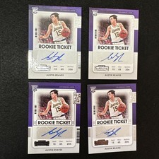 2021-22 Contenders Austin Reaves Season Ticket AUTOS #162 Lot Of Four 4 Auto RC