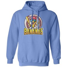 Bananas Lets Go Bananas - Funny Baseball Fans Unisex Hooded Sweatshirt