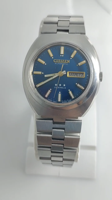 Citizen Tri-Star Cal.6501 Vintage Automatic 71-6375 Day-Date Mens