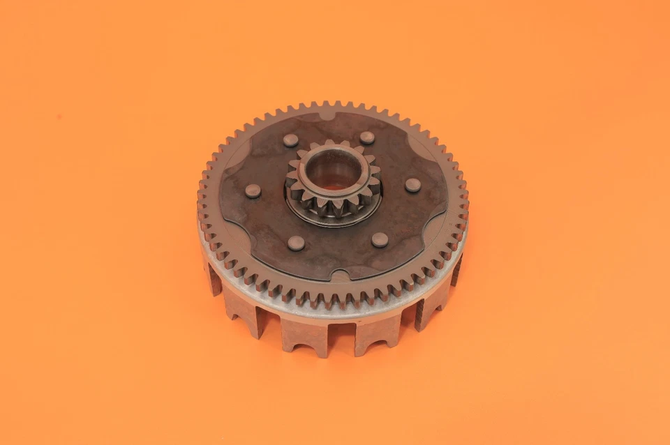 2003 02-23 RM85 RM 85 Clutch Basket Set Hub Center Pressure Plate Boss Primary - Image 4 of 4