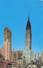 USA NEW YORK CHRYSLER BUILDING AND TOWERS OF MIDTOWN MANHATTAN