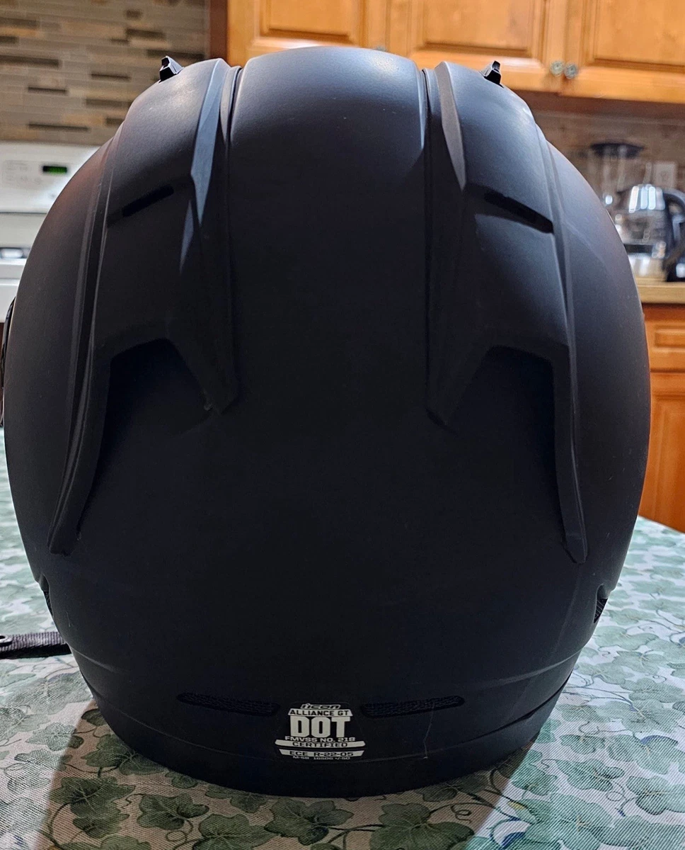 are ebay icon helmets real Icon Motorsports Alliance SS motorcycle helmet (used)