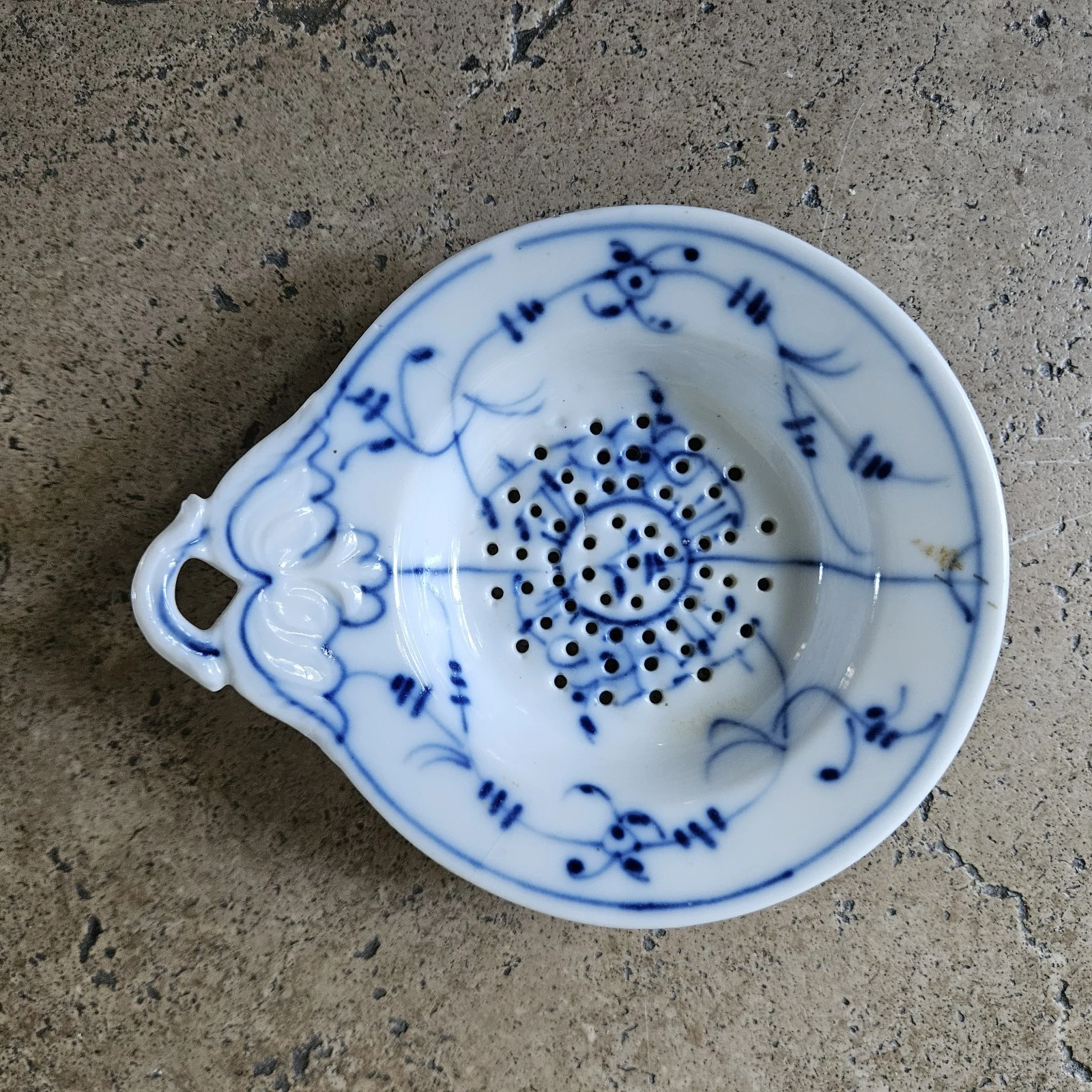 Antique Blue Onion Egg Separator / Tea Strainer- BEx
Opens in a new window or tab