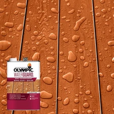 WaterGuard 1 gal. Woodland Cedar Semi-Transparent Wood Stain and Sealer